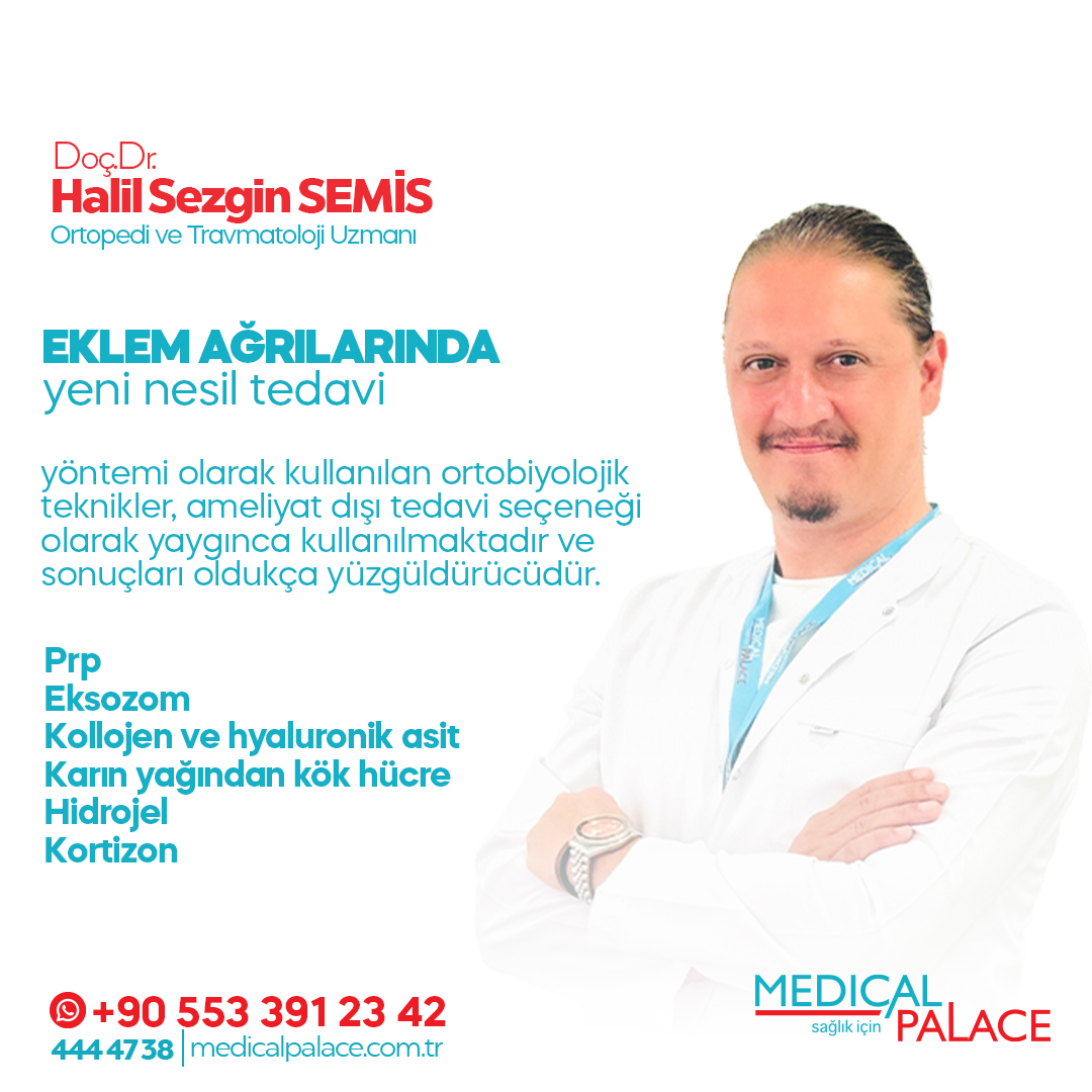 Eklem Ağrılarında Yeni Nesil Tedaviler!!!